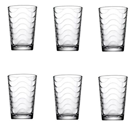 Paşabahçe Toros Su Bardağı 6'lı 52644