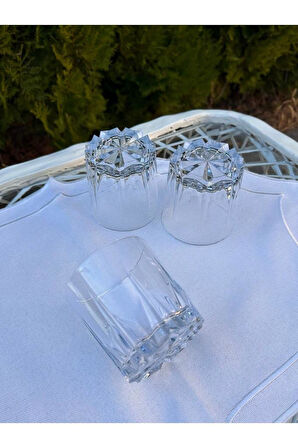 Üçlü Karat Bardak, Meşrubat Bardağı 295 Cc 52885