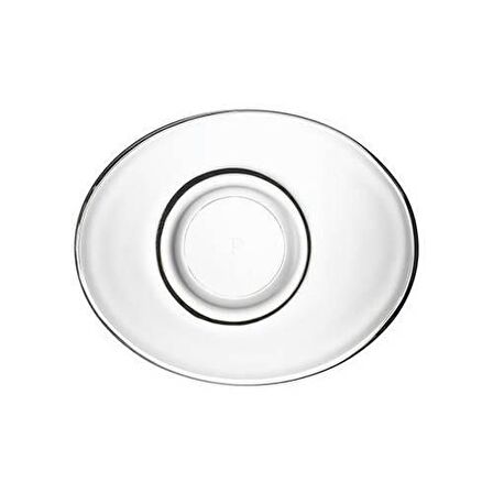 Paşabahçe 54381 oval çay tabağı - çay bardak altı