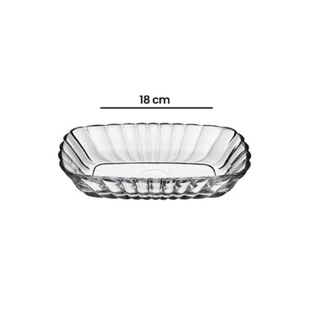 Paşabahçe 53392 Mezze Kayık Tabak - 18 cm