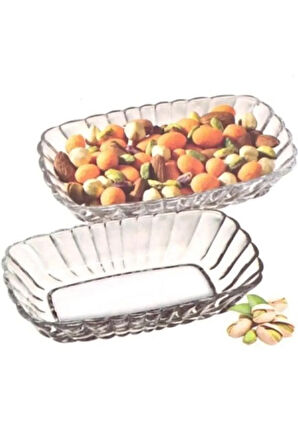 Mezze 53392 Basic Kayık Tabak 2'li Kahvaltı, Çerez