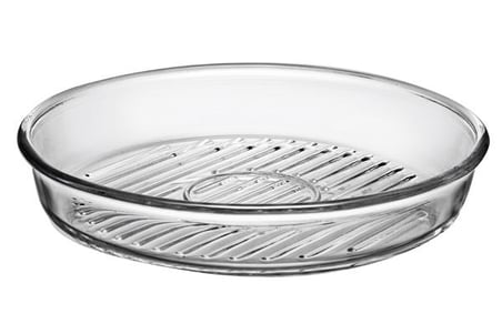 Paşabahçe yuvarlak borcam tepsi ızgaralı grill 1720 cc