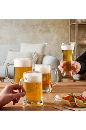 2'li 415 Cc Weizenbeer & Pils Bira Bardağı