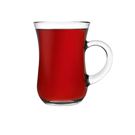 Paşabahçe keyif xl kulplu çay bardak -6 lı çay bardağı  55272