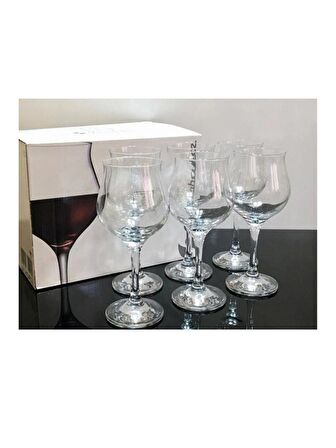 Paşabahçe 440268 Wavy Ayaklı Şarap Kadehi 370 Cc 6 Lı