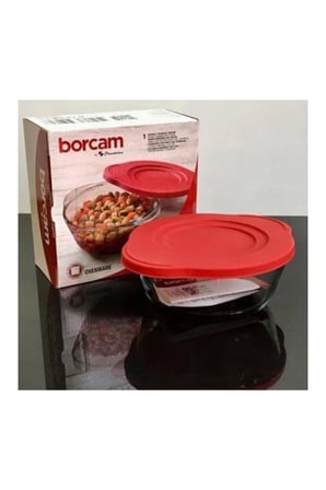 59123 Kırmızı Kapaklı Borcam 1450 cc 25 cm