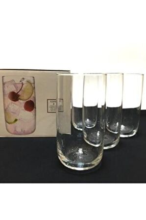 Paşabahçe iconic su bardak 4 lü su limonata meşrubat bardağı 420039