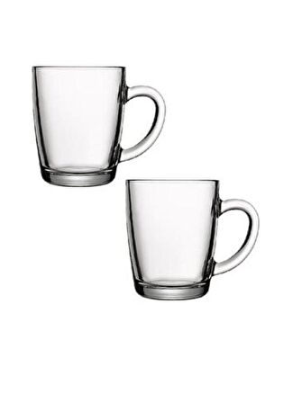 Paşabahçe 55531 Geri Dönüşümlü Kulplu Çay Bardağı 2 Li