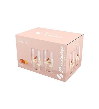 Paşabahçe 420805 Cotton Candy Iconic 6'lı Meşrubat Su Bardağı 365 cc