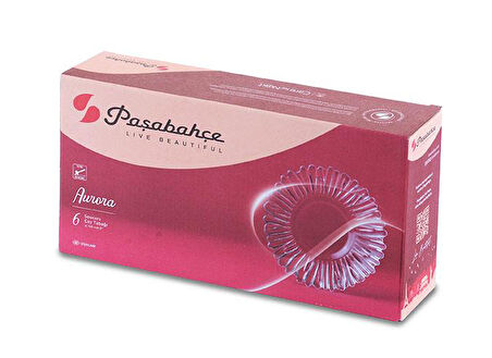 Elysia 12 Parça Çay Seti, 6 Adet Elysia + 6 Adet Aurora Çay Tabağı