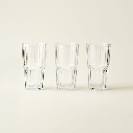 Paşabahçe Serenity 3'lü Tumblers Cam Meşrubat Bardak Seti - 375 ml