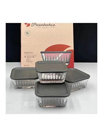 Paşabahçe 530236 Freyza Saklama Kabı 225cc 4 Lü