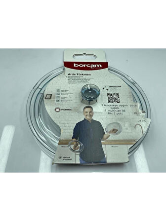 Paşabahçe 590280 Arda Türkmen Borcam Kapağı 24-26-28 cm