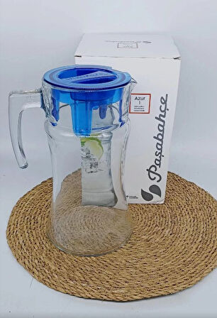 PAŞABAHÇE SÜRAHİ AZUR MAVİ KAPAK 1X6