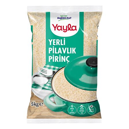 Yayla Pilavlık Pirinç Yerli 5 Kg