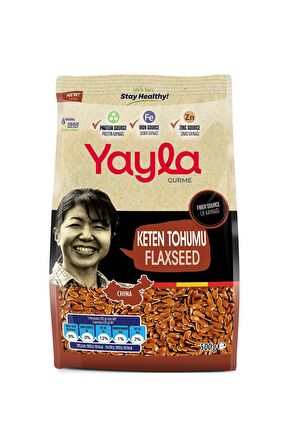 Yayla Gurme Keten Tohumu 500 Gr x 2 Adet