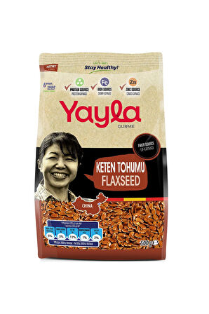 Yayla Gurme Keten Tohumu 500 Gr x 4 Adet