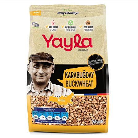 Yayla Gurme Karabuğday 500 gr x 8 Adet