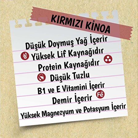 Yayla Gurme Kırmızı Kinoa 500 Gr