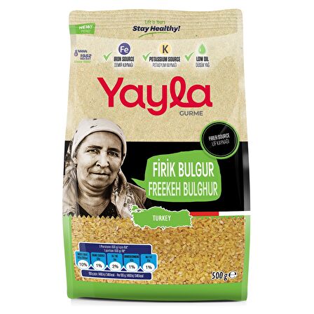 Yayla Gurme Firik Bulgur 500 Gr