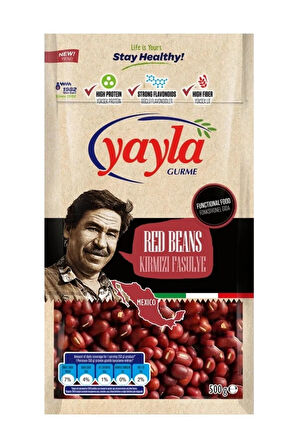 Yayla Gurme Kırmızı Fasulye 500 gr x 8 Adet