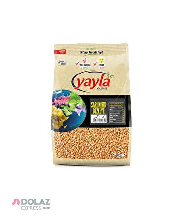 Yayla Gurme Sarı Kırık Bezelye 500 Gr