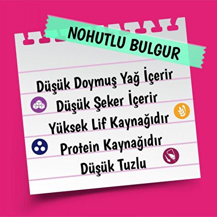 Yayla Gurme Fit Nohutlu Bulgur 360 Gr