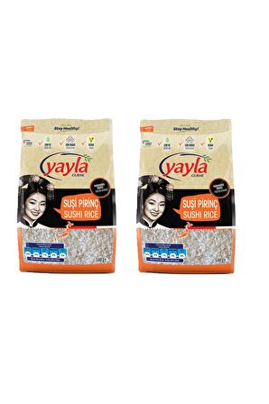 Yayla Suşi Pirinç 500 gr x 2 Adet