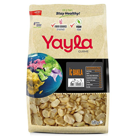 Yayla Gurme İç bakla 500 gr x 4 Adet