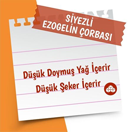 Yayla Yemek Hazır Siyezli Ezogelin Çorbası 250 Gr