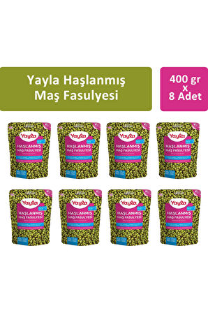 Yayla Haşlanmış Maş Fasulyesi 400 gr x 8 Adet