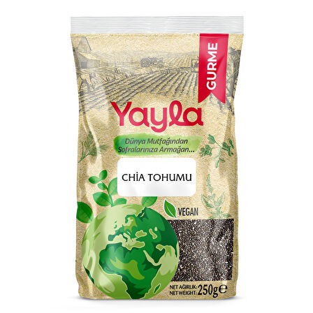 Yayla Gurme Chia Tohumu 250 gr