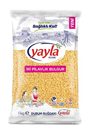 Yayla İri Pilavlık Bulgur 1 Kg