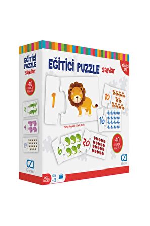 CA GAMES 5031 EĞİTİCİ PUZZLE - SAYILAR 40 PRÇ.