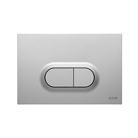 VitrA Loop O 740-0586 Gömme Rezervuar Kumanda Paneli, Mat Krom