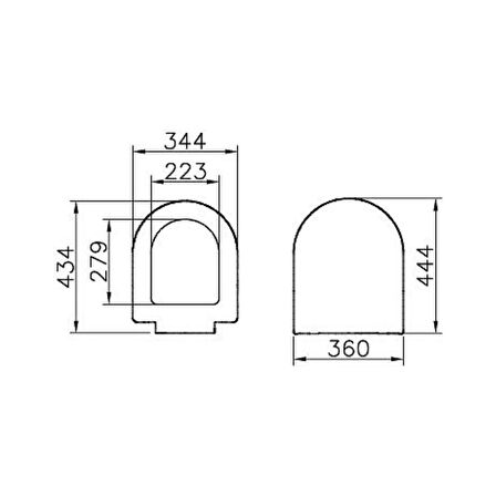 VitrA Integra Round 72-003-301 Klozet Kapağı