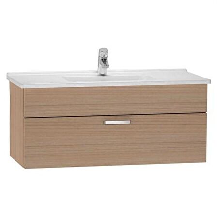 VitrA S50 Lavabo Dolabı 100 cm Tek Çekmeceli Altın Kiraz 56071