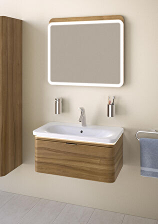 VitrA Nest Trendy 5686B003-1072 Tezgah Lavabo, 80 cm
