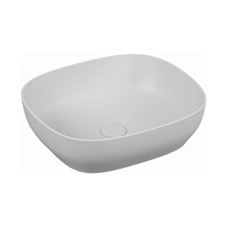 VitrA Outline 5994B403-0016 Kare Lavabo, VitrA Clean, 48 cm, Beyaz