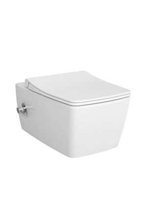 Vitra Metropole Rim-ex Asma Klozet, 56 cm Beyaz Kapak Hariç 7672B003-1684