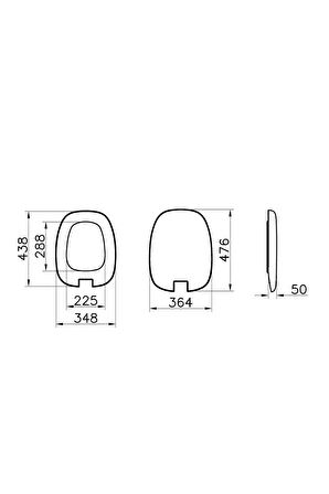 VitrA Plural 126-020-029 Klozet Kapağı, Yavaş Kapanır, Kolay Çıkabilir, Bakır - Mat Bej