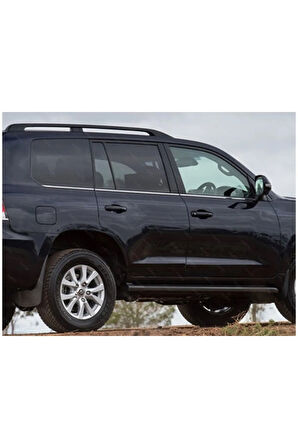 Toyota Land Cruiser 200 Uyumlu Krom Cam Çıtası 6 Prç. 2007 Ve Üzeri Paslanmaz Çelik