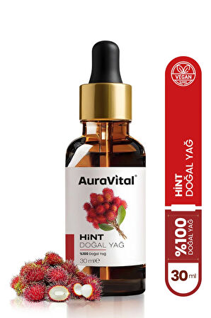 Hint Yağı 30 Ml %100 Doğal – Saç, Kirpik, Kaş ve Cilt Bakım Yağı