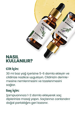 Biberiye Yağı %100 Saf ve Doğal 30 Ml