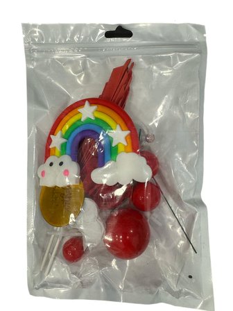 DEKOR GÖKKUŞAĞI SÜS-10 KIRMIZI