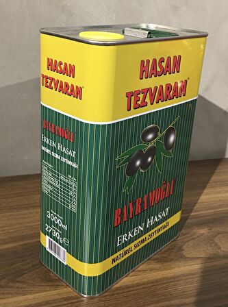 Erken Hasat Natürel Sızma Zeytinyağı 3 litre