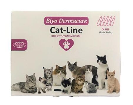 Biyo Dermacure Essencid Cat Kedi Dış Parazit 1 ml x 5 Tüp