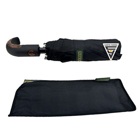 April A-226G A3 Baston Sap 10 Telli Tam Otomatik Şemsiye