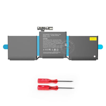 Apple uyumlu MacBook Pro A2159 (EMC 3301) A2171 2019 Notebook Bataryası, Laptop Pili / RML-043