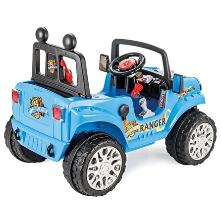 PİLSAN RANGER AKÜLÜ ARABA 12V KUMANDALI (MAVİ)